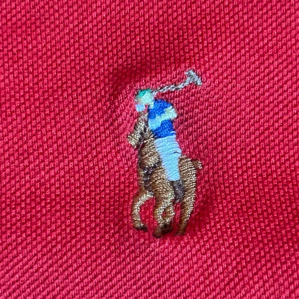 Ralph Lauren Men's Vibrant Red Polo Shirt